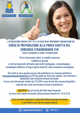 Corso di preparazione CONCORSO DOCENTI - GILDA - Benevento